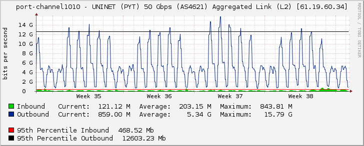 port-channel1010 - UNINET (PYT) 50 Gbps (AS4621) Aggregated Link (L2) [61.19.60.34]