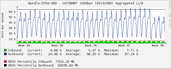 Bundle-Ether300 - CATONNET 100Gbps (AS131090) Aggregated Link