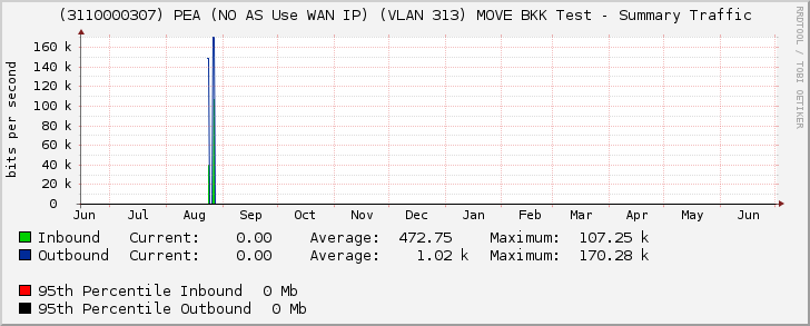 (3110000307) PEA (NO AS Use WAN IP) (VLAN 313) MOVE BKK Test - Summary Traffic